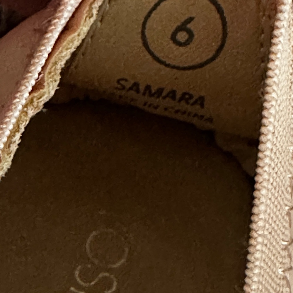 Women's Yosi Samra pink ballerina flats size 6 New - Picture 5 of 5